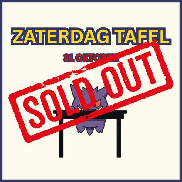 Zaterdag Tafel - TCG Master Expo XXL