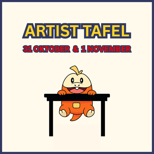 Artist Weekend Tafel - TCG Master Expo XXL