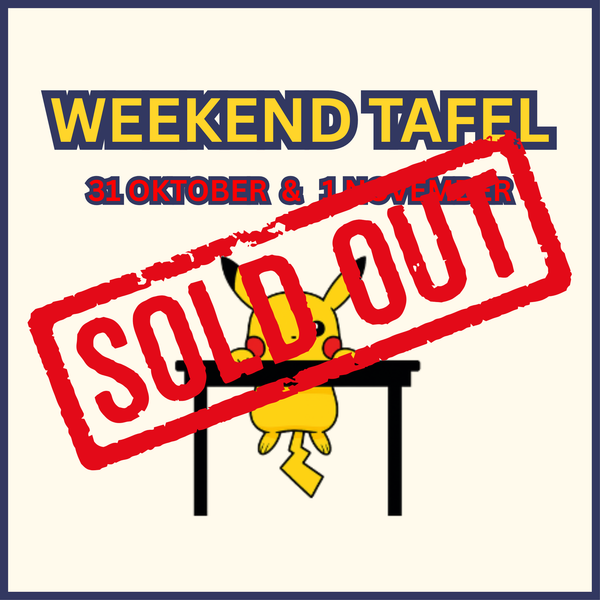 Weekend Tafel - TCG Master Expo XXL